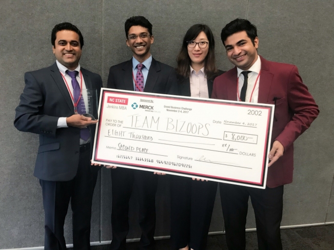 Stellar Performance by SMU's MBA Team at the 2017 NC State Grand Business Challenge