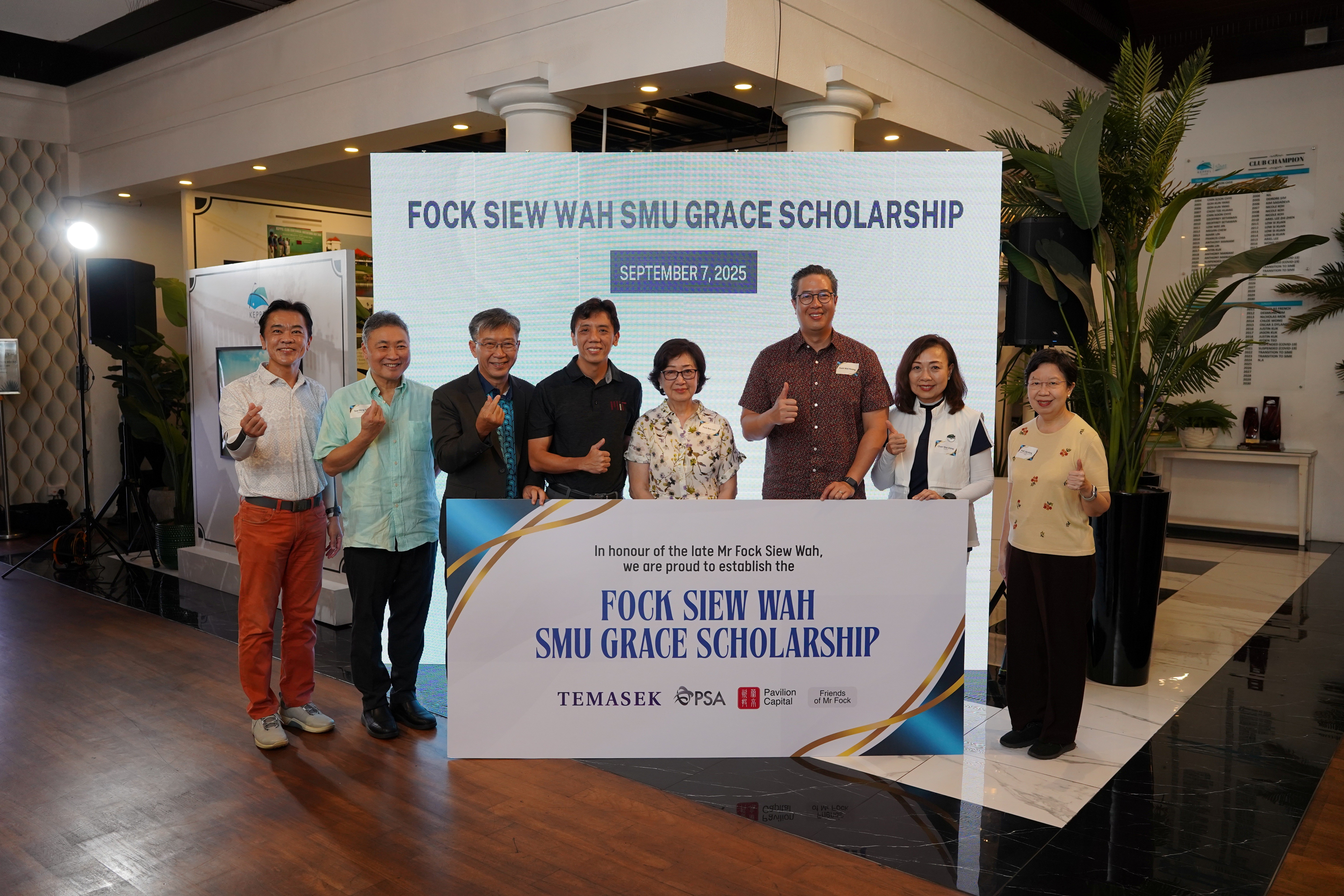 Fock Siew Wah SMU Grace Scholarship