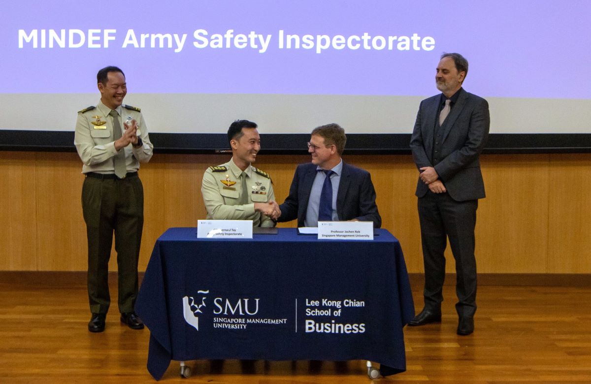 Training safe: SMU research to support smarter, safer army training