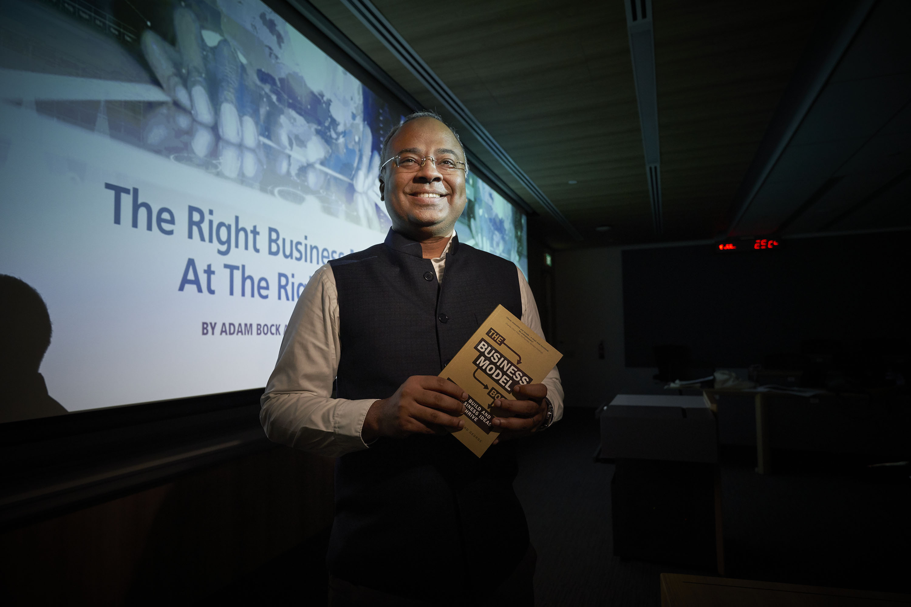 Dean’s new role: Bringing research mainstream and helping entrepreneurs